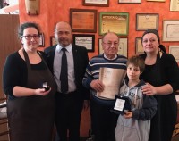 Confcommercio di Pesaro e Urbino - Il ristorante “Da Luisa” premiato da Confcommercio per  50 anni di attività